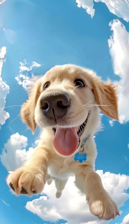 我的心都被萌化啦 超治愈小狗壁纸背景来袭