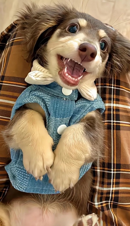 腊肠狗治愈系壁纸来了 小短腿萌力全开拯救不开心