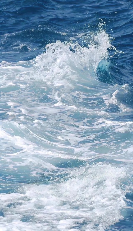 2025治愈系水波纹壁纸分享 把清透海浪装进手机里