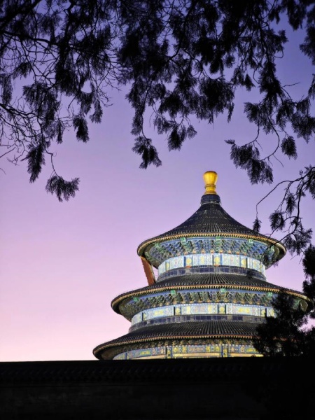 北京天坛美学暴击来了 600年对称之美永不褪色