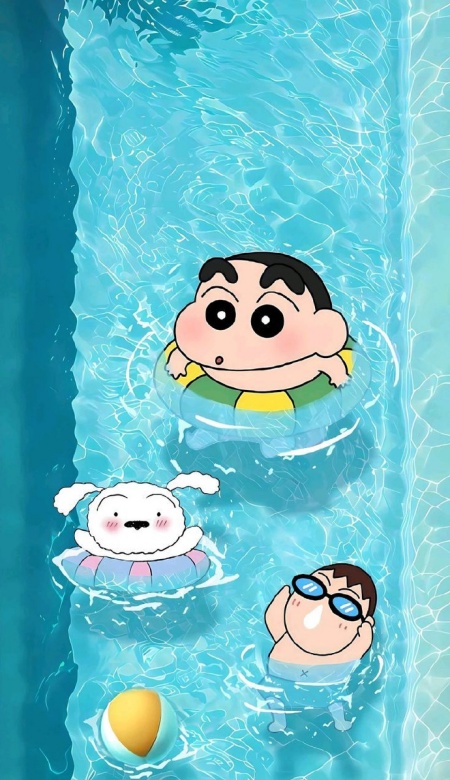 蜡笔小新壁纸 每天都被屁屁星人治愈