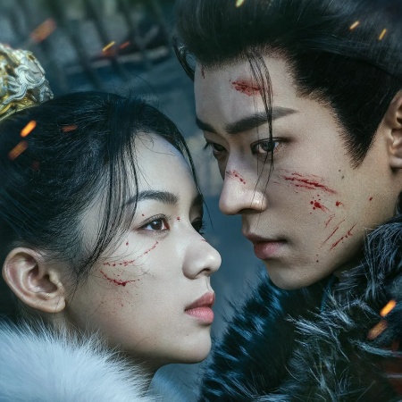 周也丞磊《锦月如歌》CP图来袭 高甜氛围感拉满