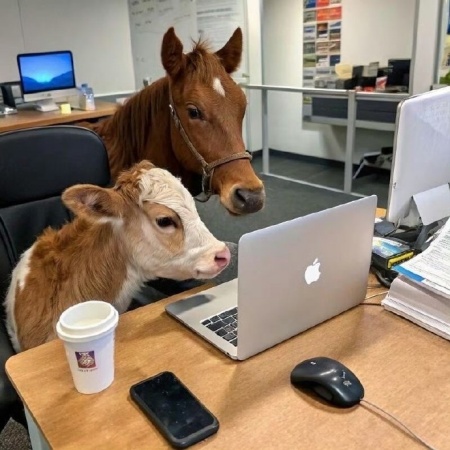 刷到超有 “牛马味” 的图 纯净感直接戳中我