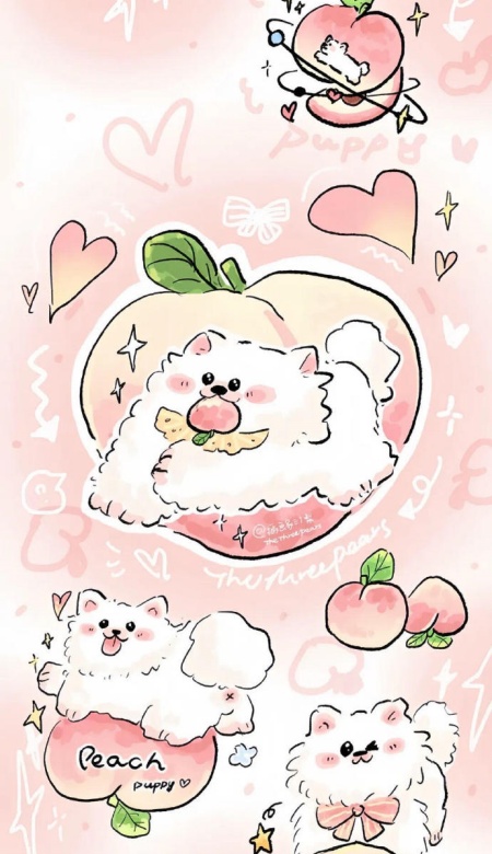 锁屏主屏壁纸套图 治愈强迫症的完美搭配