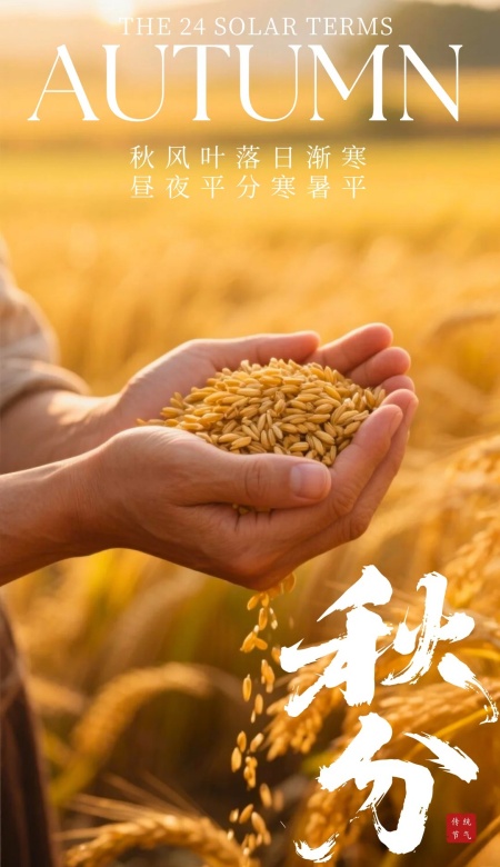 2025秋分海报大赏 带你领略秋日限定美好